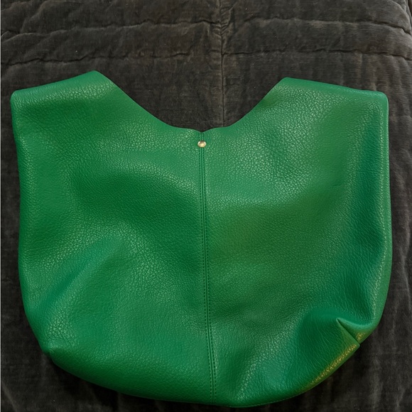 Anthropologie Love Knot Slouchy Bag in Green ☘️ - Picture 5 of 10